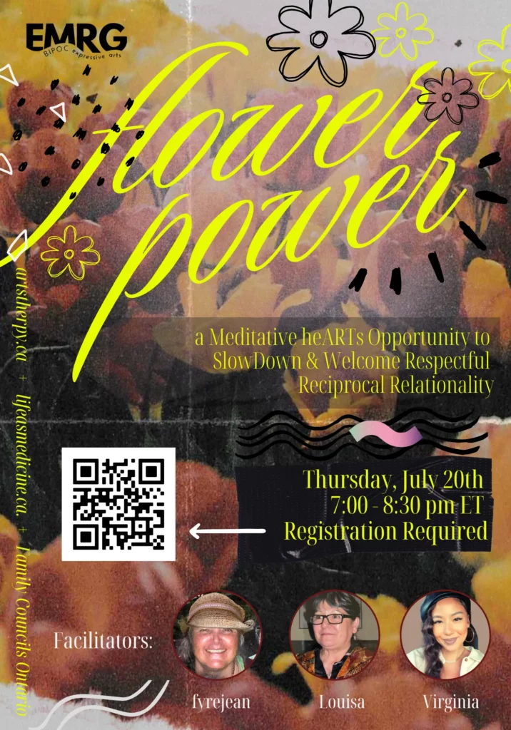 Flower Power Poster July 2023