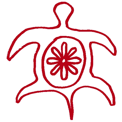 Lam Turtle Flower Power Icon Lg