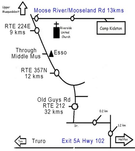 Camp Kidston Map