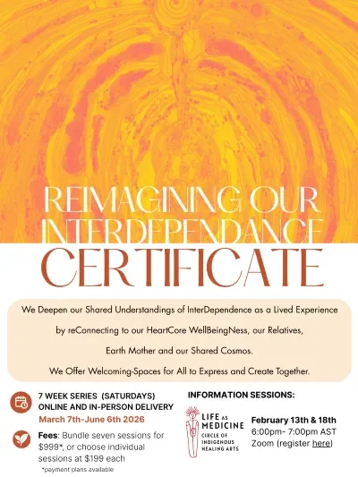Reimagining Our Interdependence Certificate