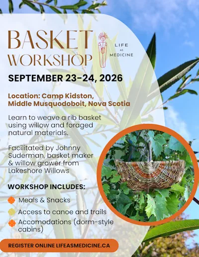 Basket Workshop Autumn 2026 Poster